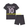 AC Milan Rafael Leao 10 Bambino Maglia Terza 2024/2025 Manica Corta